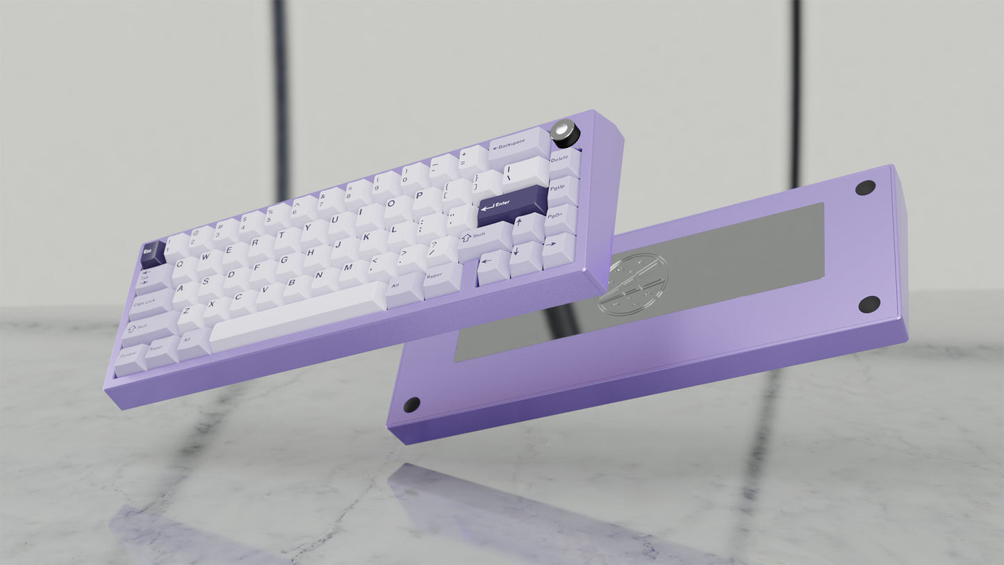[Group-Buy] Meletrix Zoom65 V2.5 SE - Barebones Keyboard Kit - Anodized Lavender [Air Shipping]