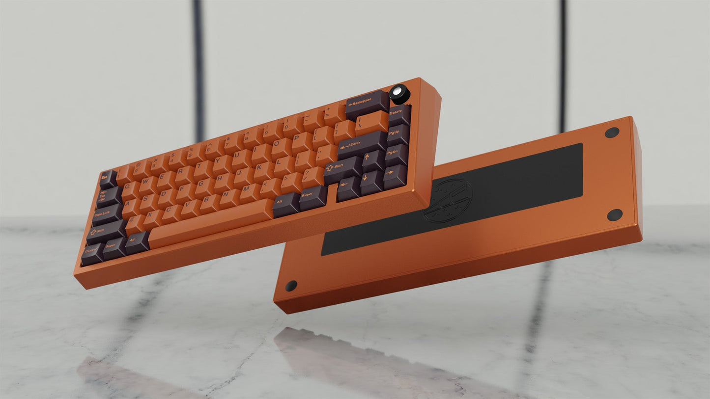 [Group-Buy] Meletrix Zoom65 V2.5 SE - Barebones Keyboard Kit - Anodized Orange [Sea Shipping]