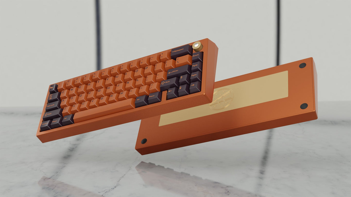 [Group-Buy] Meletrix Zoom65 V2.5 SE - Barebones Keyboard Kit - Anodized Orange [Sea Shipping]