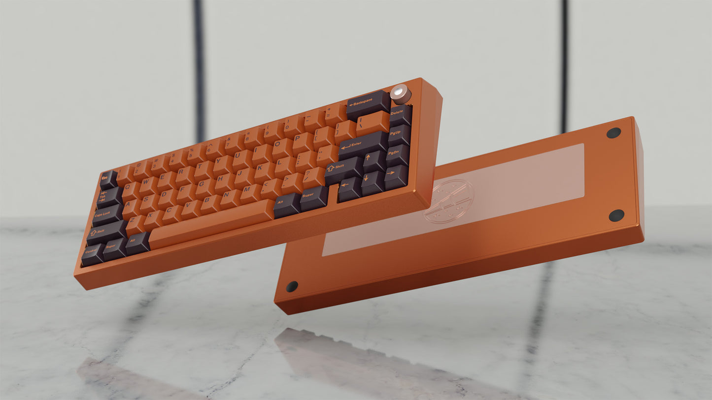 [Group-Buy] Meletrix Zoom65 V2.5 SE - Barebones Keyboard Kit - Anodized Orange [Air Shipping]