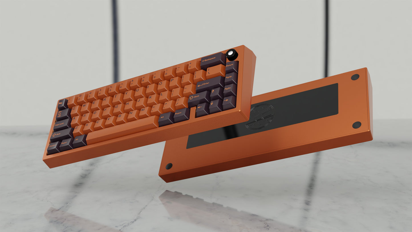 [Group-Buy] Meletrix Zoom65 V2.5 SE - Barebones Keyboard Kit - Anodized Orange [Air Shipping]