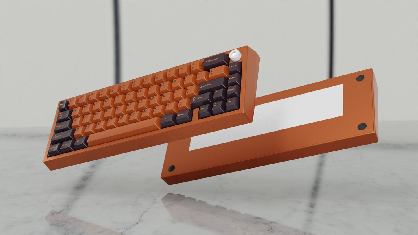 [Group-Buy] Meletrix Zoom65 V2.5 SE - Barebones Keyboard Kit - Anodized Orange [Sea Shipping]