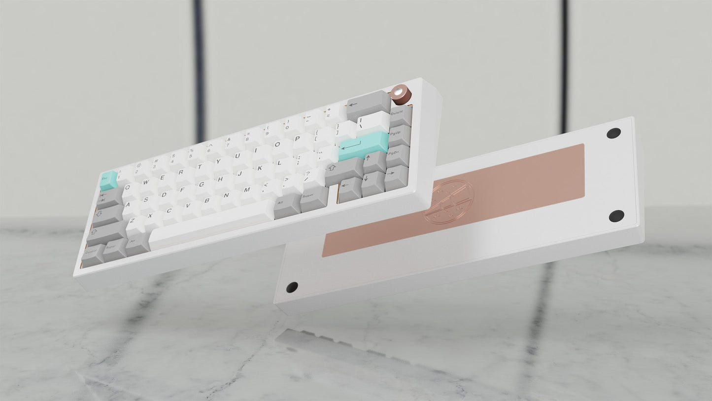 [Group-Buy] Meletrix Zoom65 V2.5 SE - Barebones Keyboard Kit - E-White [Sea Shipping]