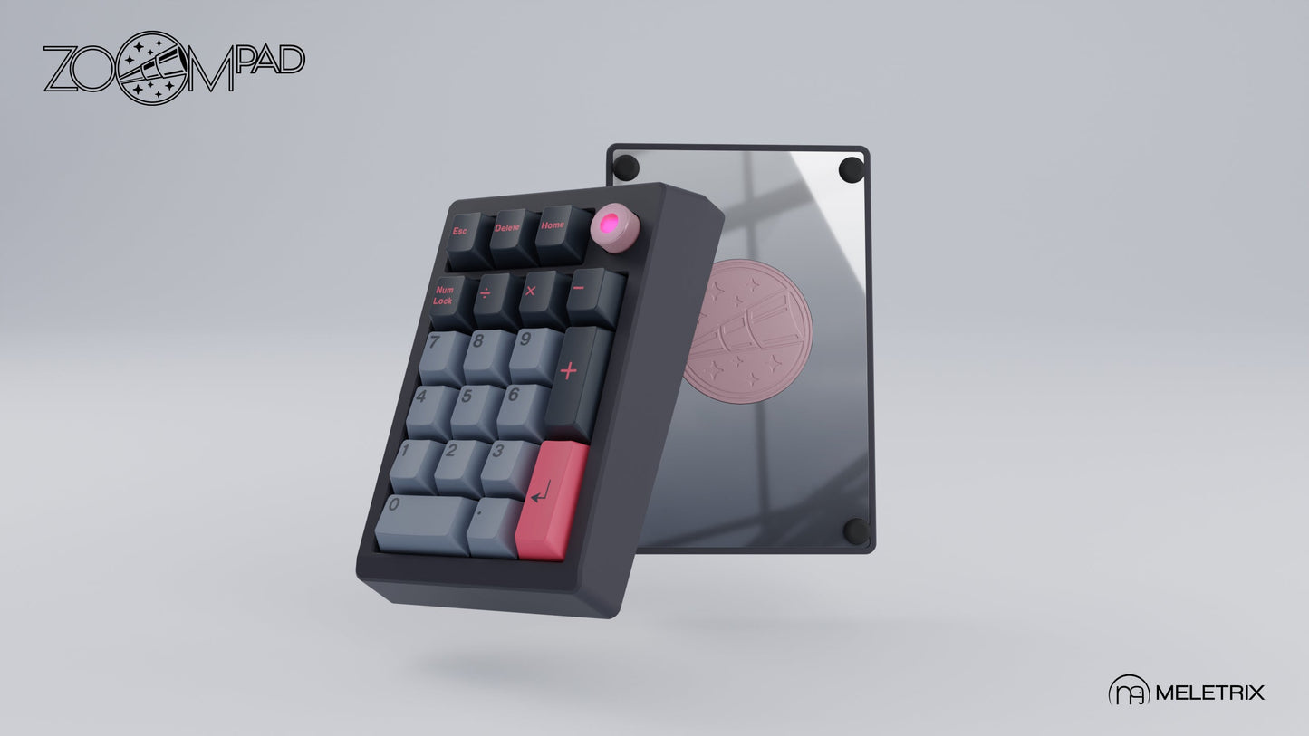 [Group-Buy] Meletrix ZoomPad Essential Edition (EE) - Barebones Numpad Kit - Cool Grey [Sea Shipping]