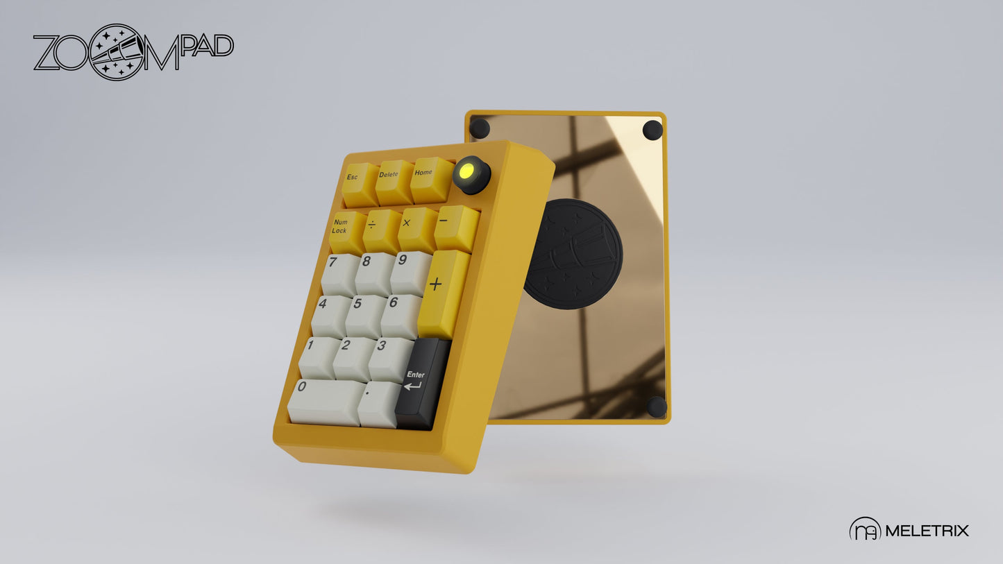 [Group-Buy] Meletrix ZoomPad Essential Edition (EE) - Barebones Numpad Kit - Cyber Yellow [Sea Shipping]