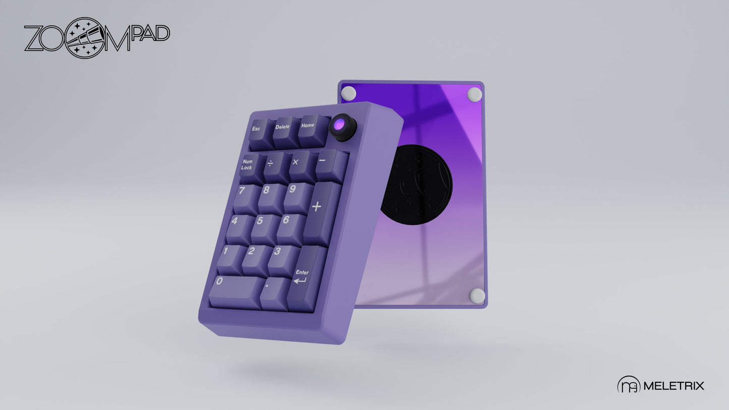 [Group-Buy] Meletrix ZoomPad Essential Edition (EE) - Barebones Numpad Kit - Lilac [Sea Shipping]