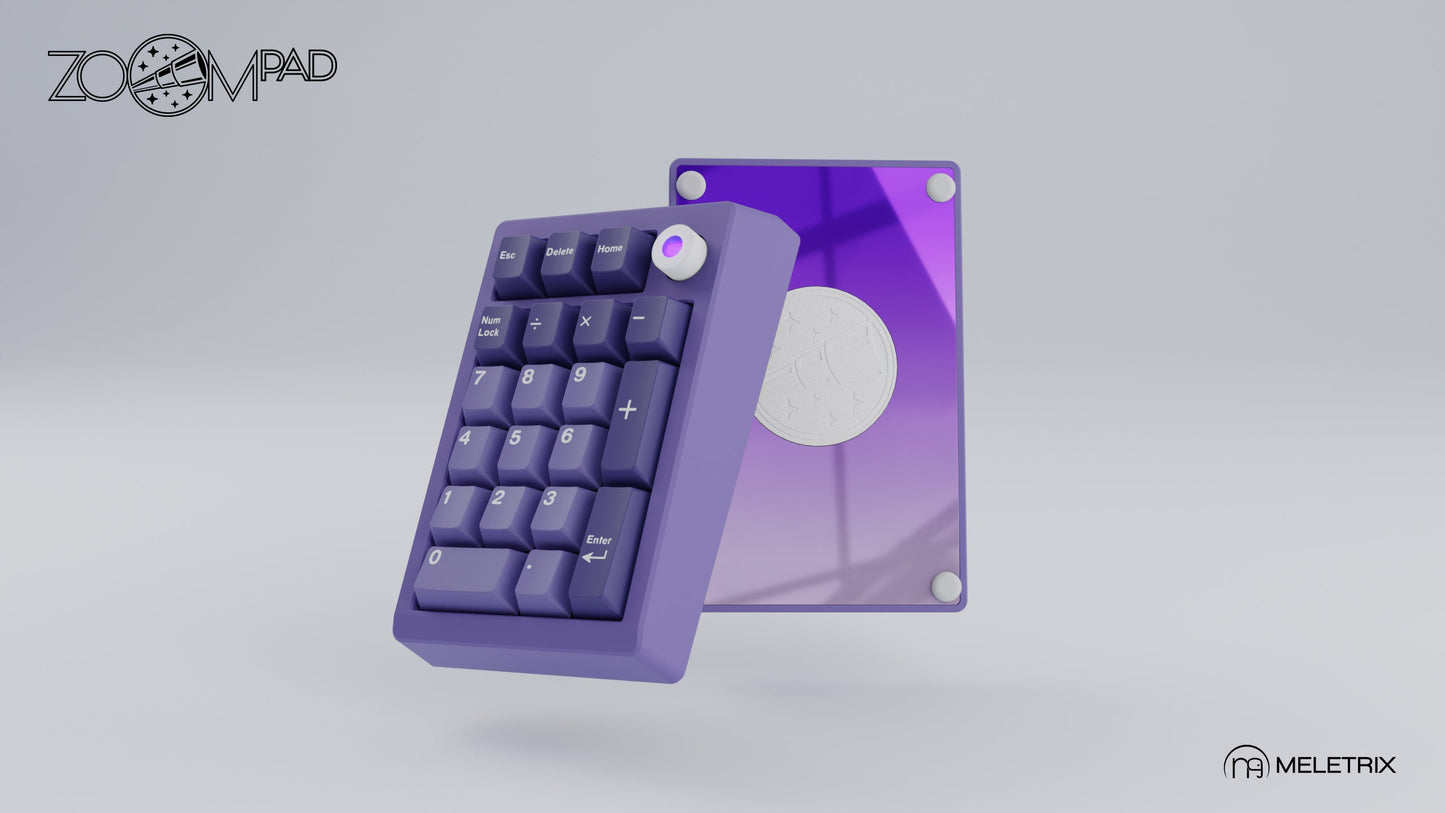 [Group-Buy] Meletrix ZoomPad Essential Edition (EE) - Barebones Numpad Kit - Lilac [Sea Shipping]