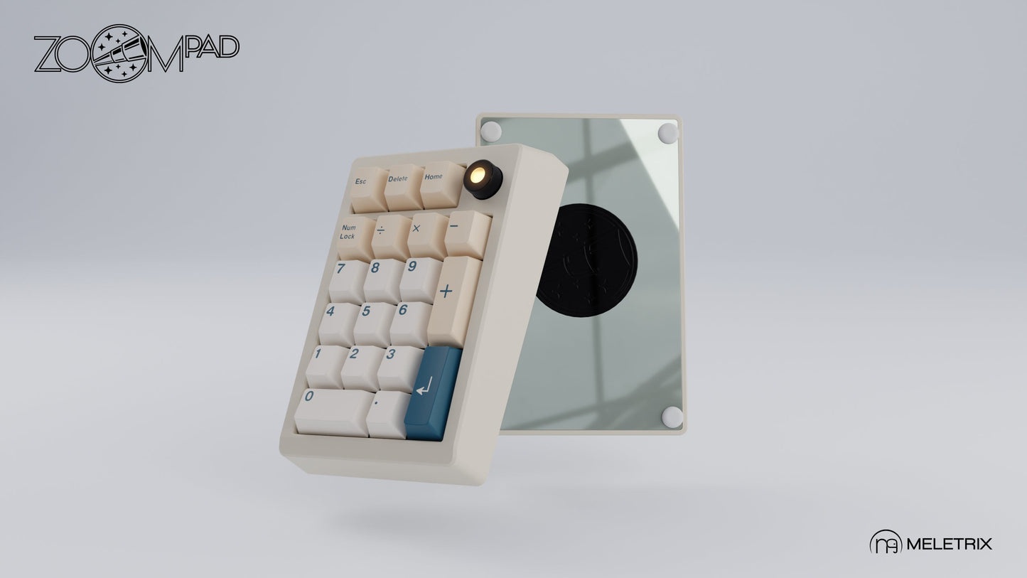 [Group-Buy] Meletrix ZoomPad Essential Edition (EE) - Barebones Numpad Kit - Milk Tea [Sea Shipping]