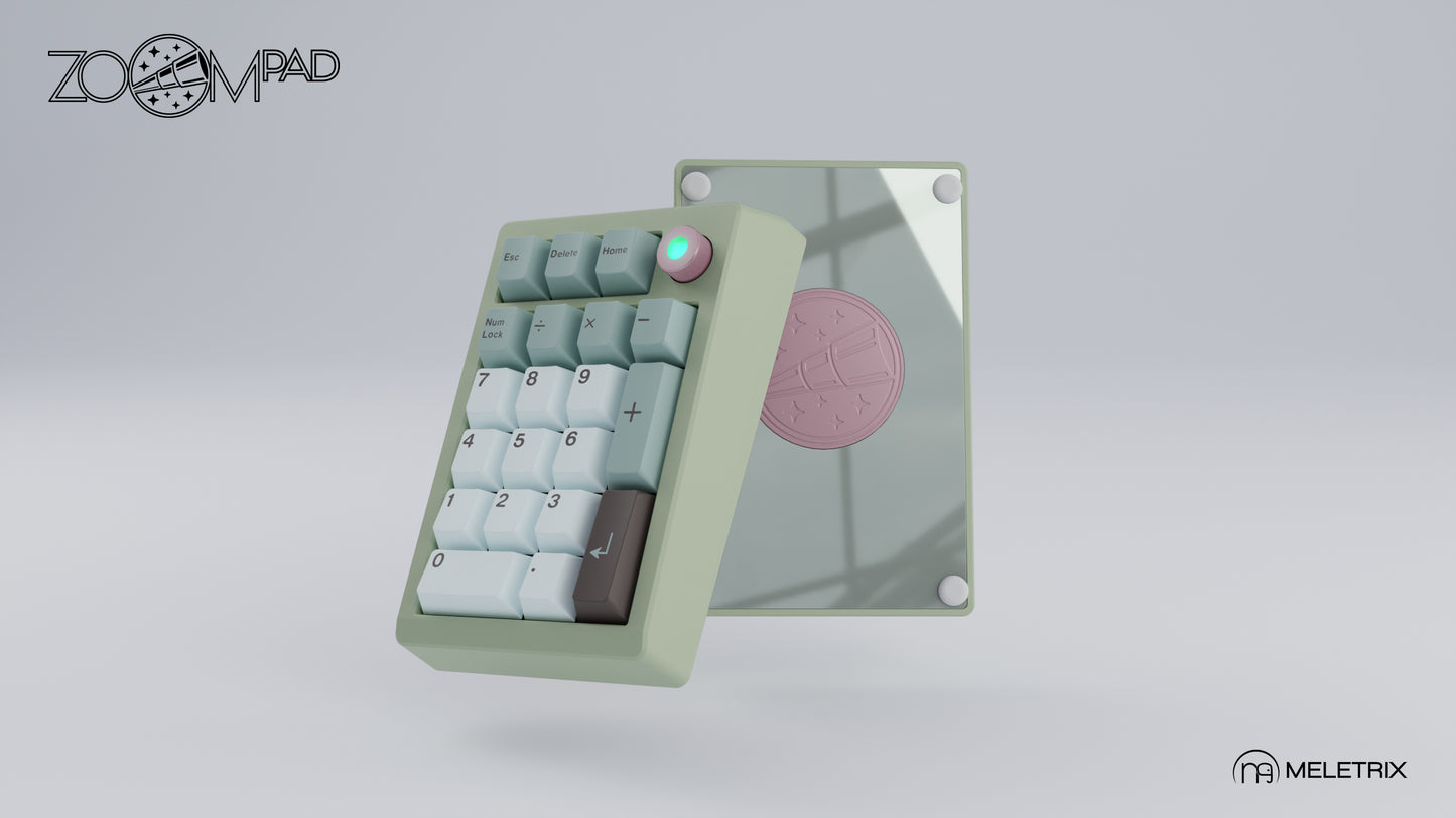 [Group-Buy] Meletrix ZoomPad Essential Edition (EE) - Barebones Numpad Kit - Milky Green [Air Shipping]