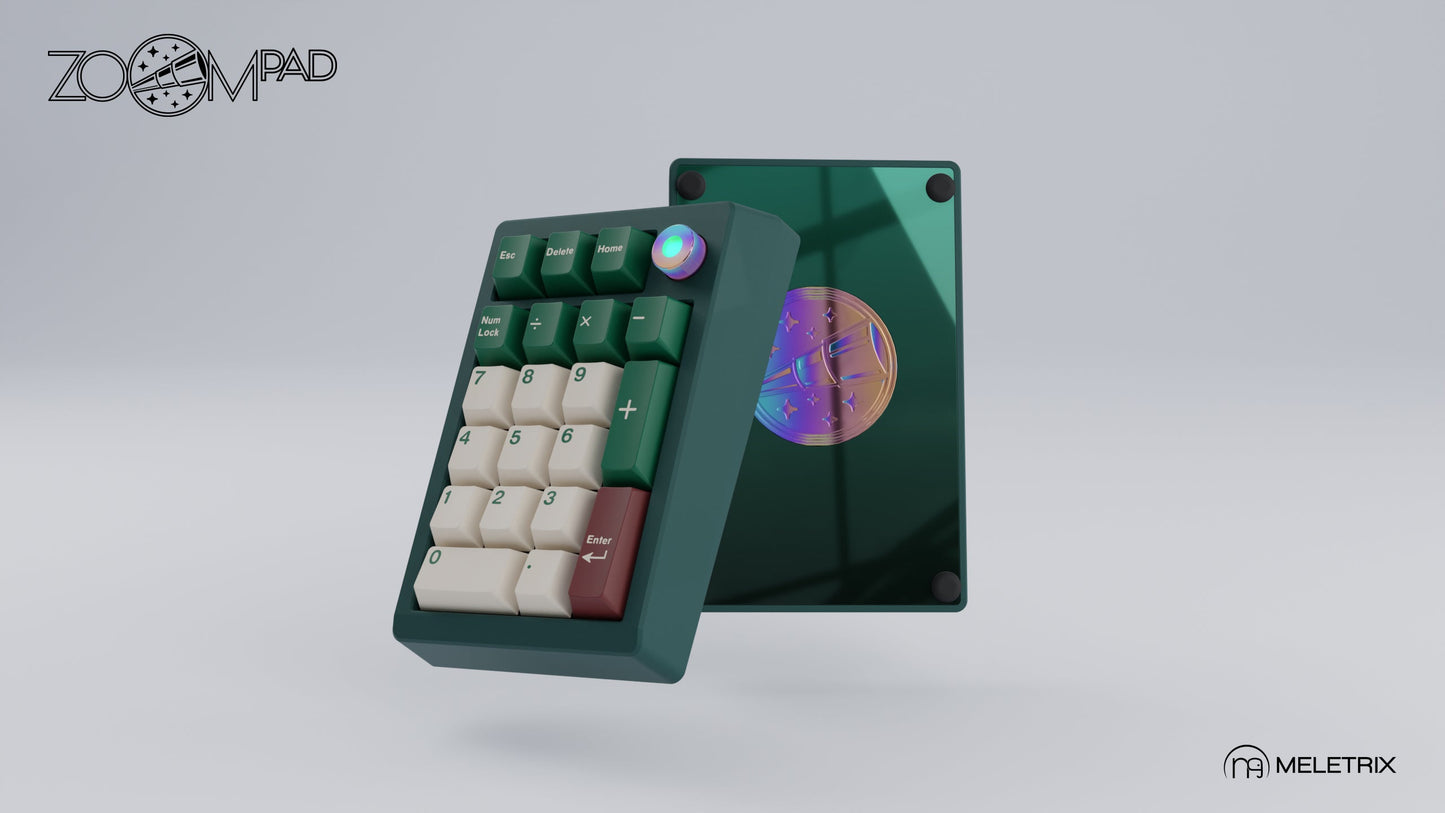 [Group-Buy] Meletrix ZoomPad Essential Edition (EE) - Barebones Numpad Kit - Wild Green [Sea Shipping]