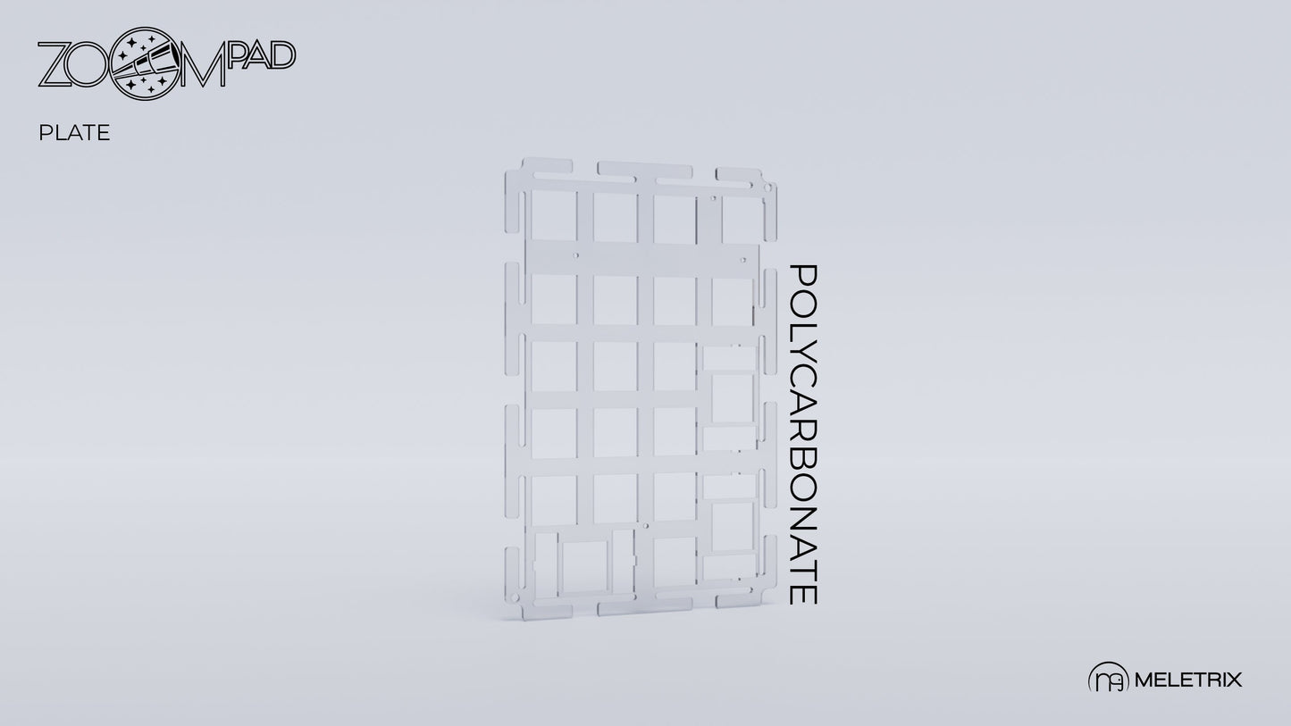 [Group-Buy] Meletrix ZoomPad  - Extra Plate [Sea Shipping]