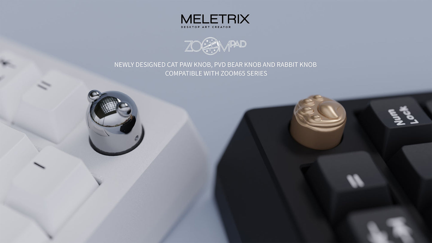 [Group-Buy] Meletrix ZoomPad Essential Edition (EE) Southpaw - Barebones Numpad Kit - Cyber Yellow [Sea Shipping]