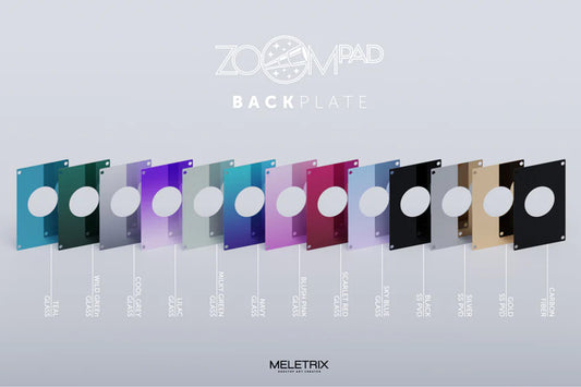 [Group-Buy] Meletrix ZoomPad  - Extra Back Plate [Sea Shipping]