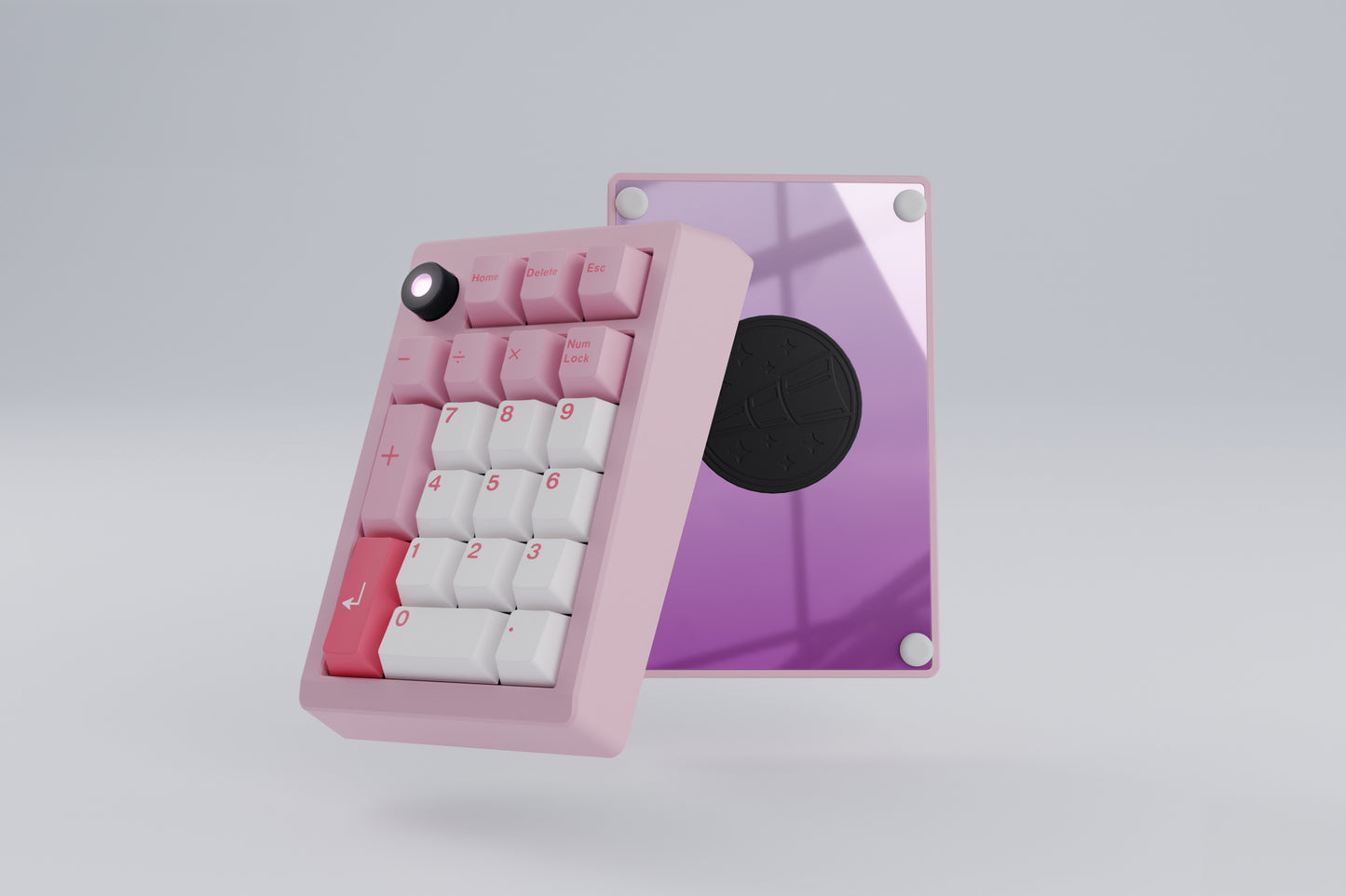 [Group-Buy] Meletrix ZoomPad Essential Edition (EE) Southpaw - Barebones Numpad Kit - Blush Pink [Air Shipping]