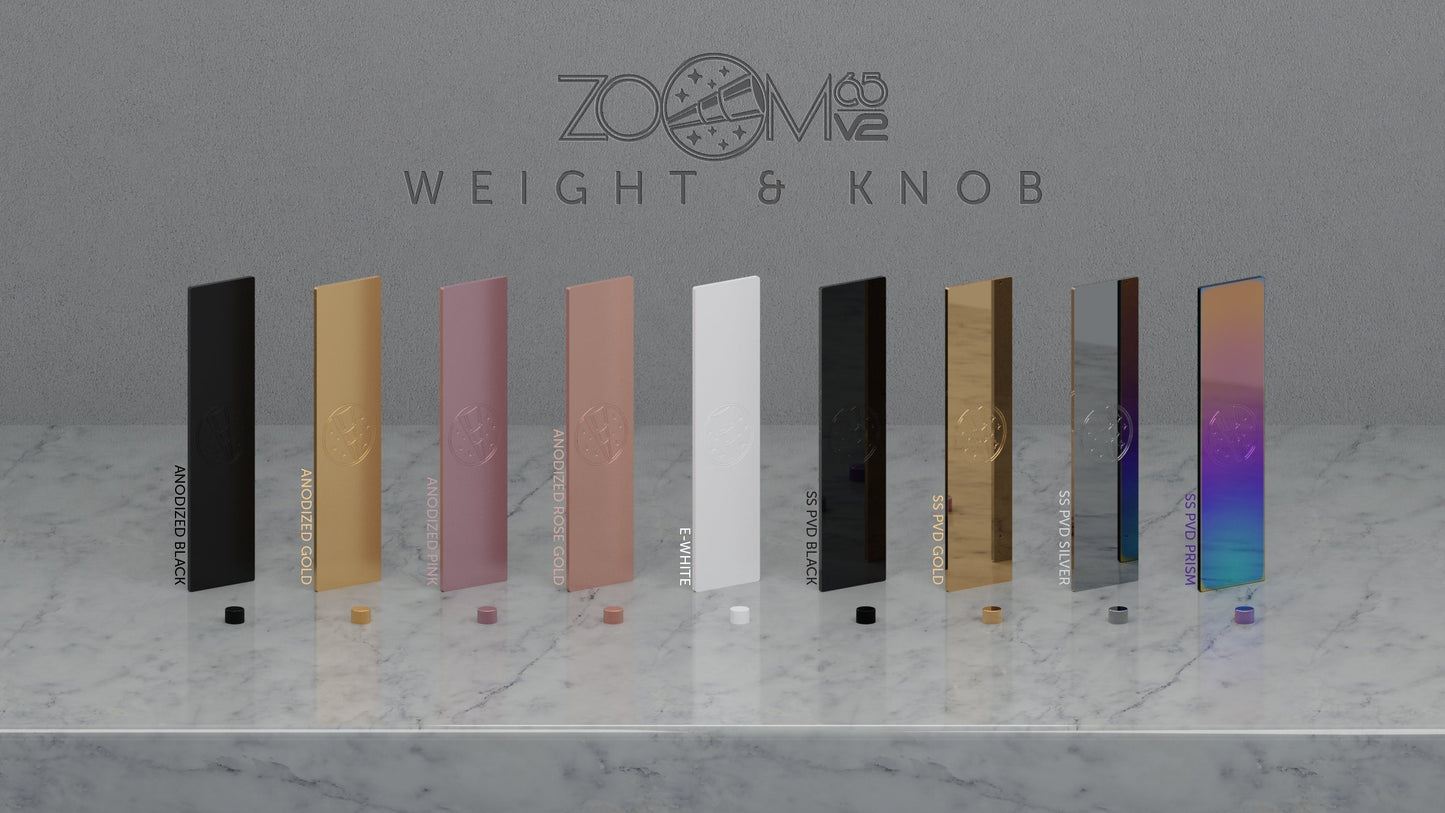 [Pre-Order] Meletrix Zoom65 V2 EE - Barebones Keyboard Kit - Blush Pink [Sea Shipping - Batch 2]