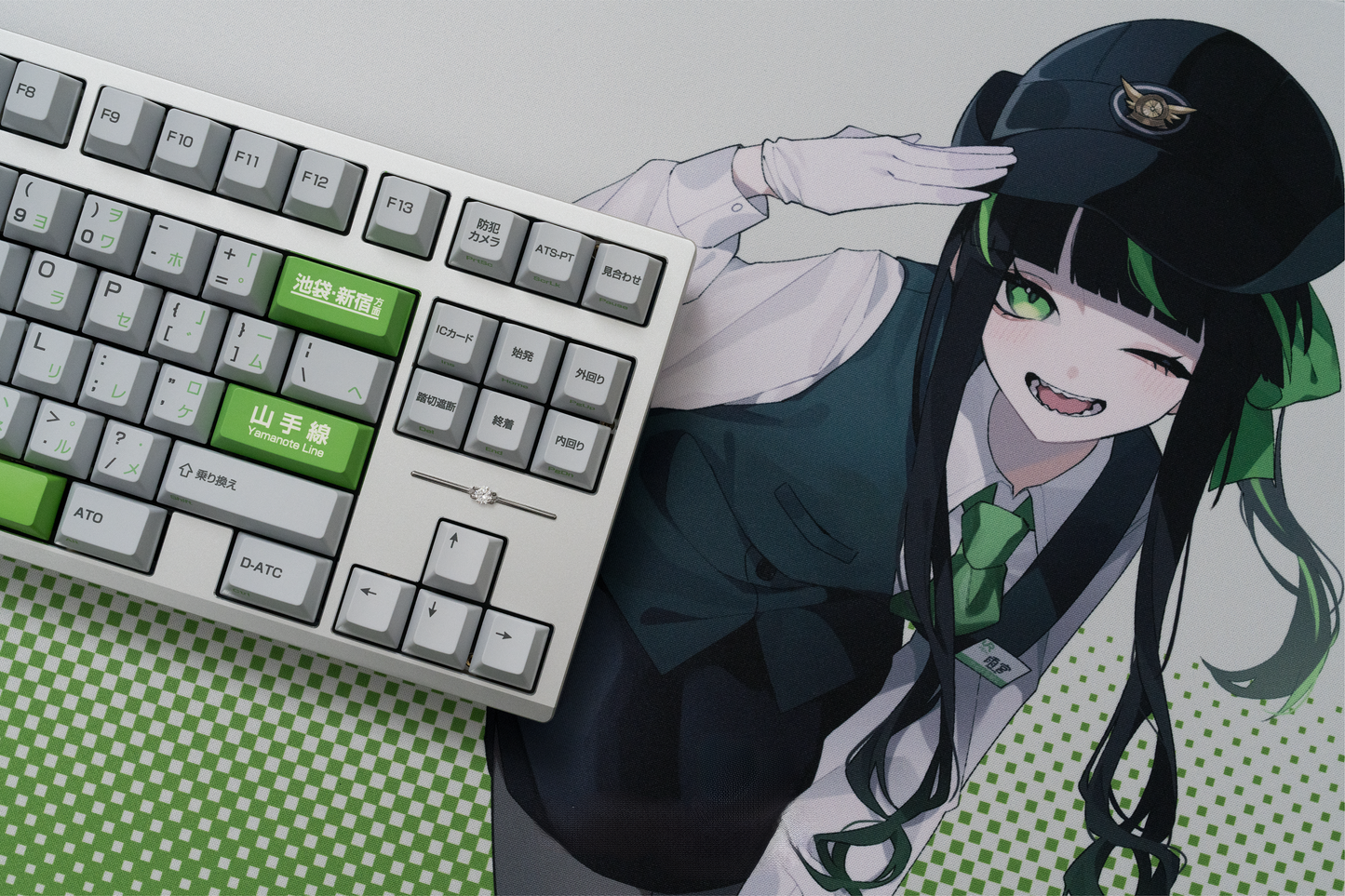 [Group-Buy] Wuque Studio - Yamanote Line Deskmats