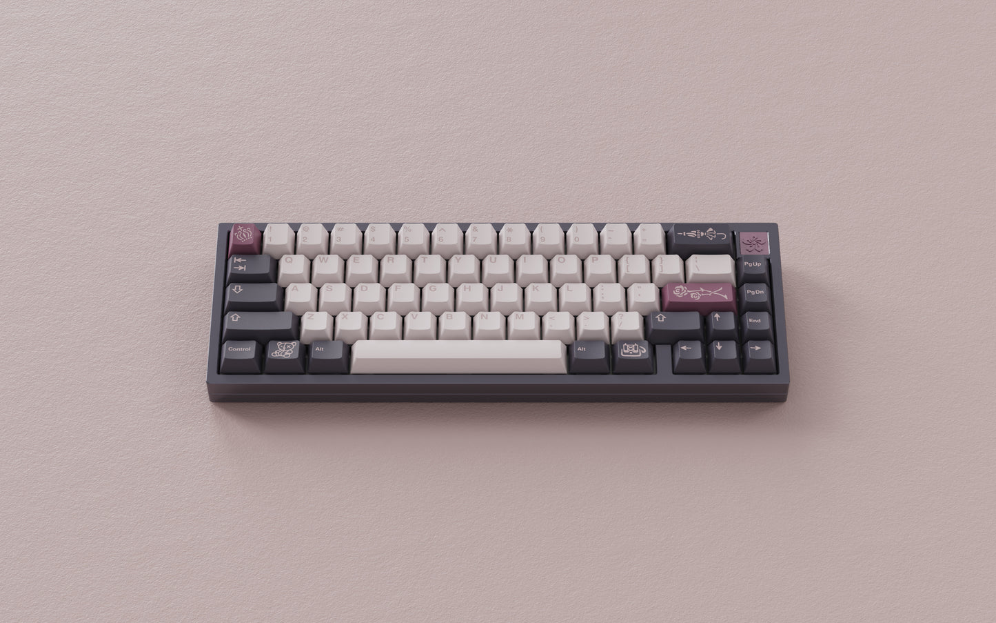 AlohaKB Doll Keycaps