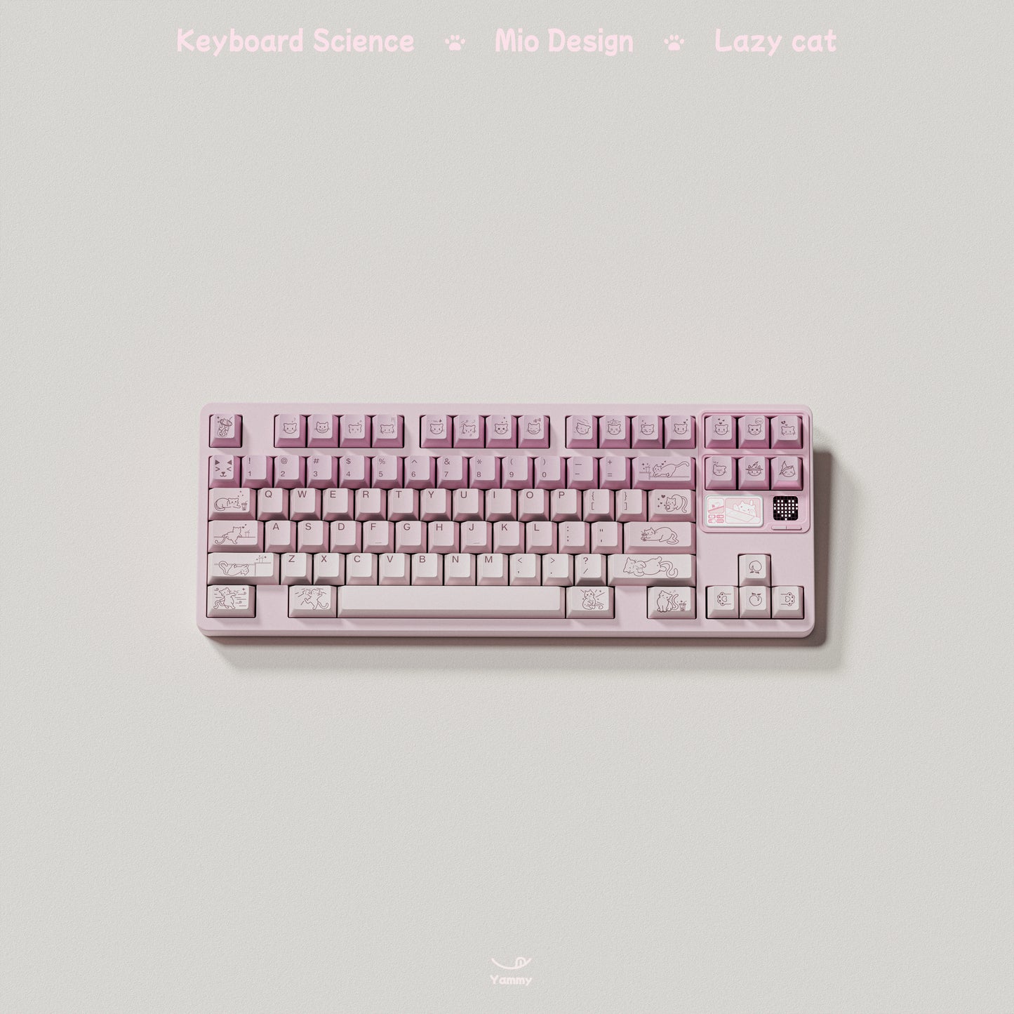 [Pre-Order] Keyboard Science - Mio Yogurt Keycaps