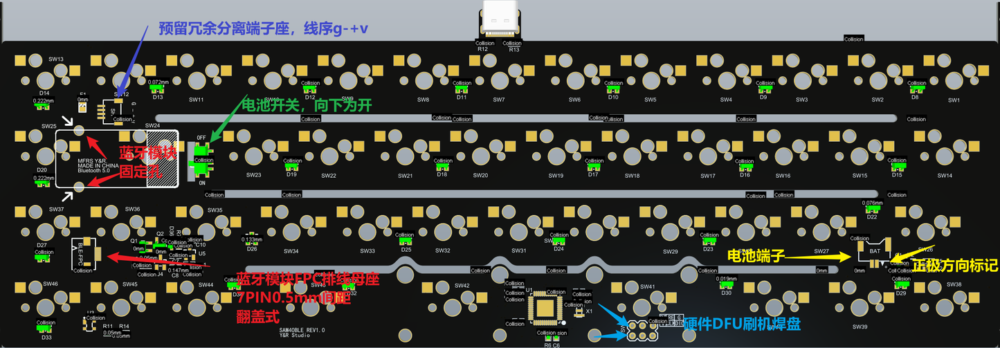 [Group-Buy] Notfromsam S46 R2 - Barebones Keyboard Kit