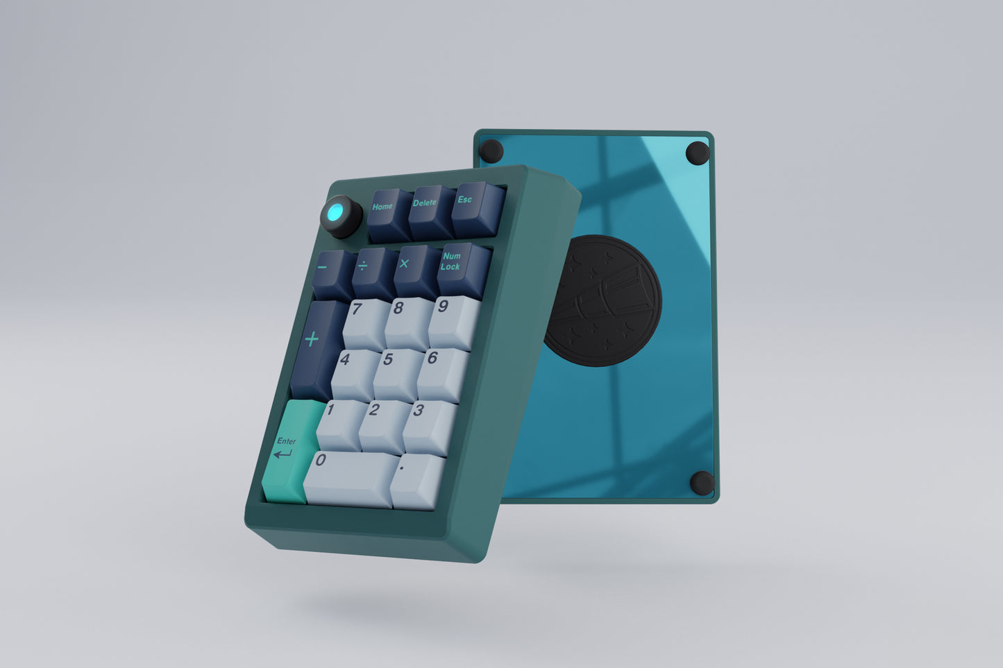 [Group-Buy] Meletrix ZoomPad Essential Edition (EE) Southpaw - Barebones Numpad Kit - Teal [Air Shipping]