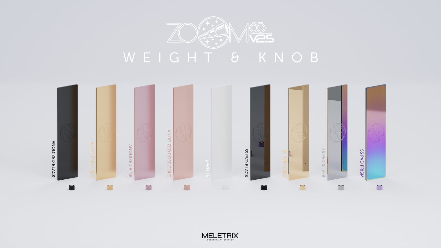 [Group-Buy] Meletrix Zoom65 V2.5 EE - Barebones Keyboard Kit - Blush Pink [Air Shipping]