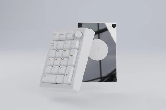 [Group-Buy] Meletrix ZoomPad Wired Edition - Barebones Numpad Kit - White [Sea Shipping]