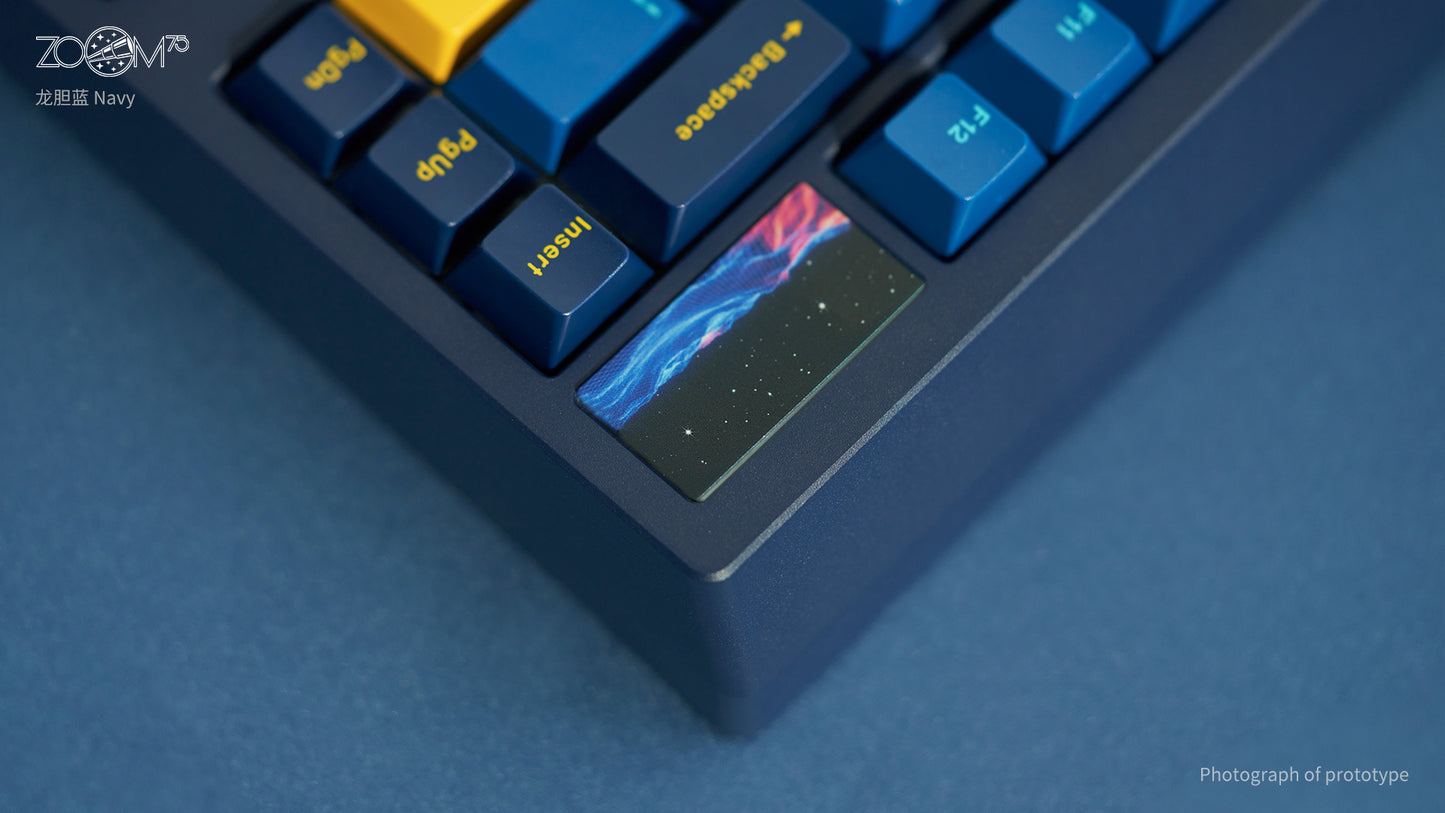 [Group-Buy] Meletrix Zoom75 Essential Edition (EE) - Barebones Keyboard Kit - Navy [Sea Shipping]