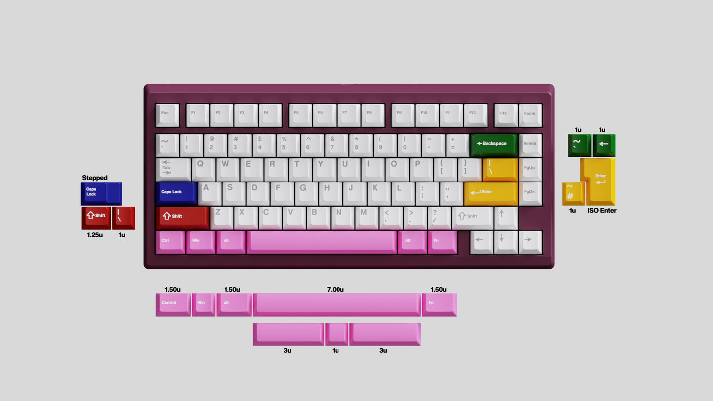 [Group-Buy] Meletrix Zoom75 Essential Edition (EE) - Barebones Keyboard Kit - Lilac [Air Shipping]
